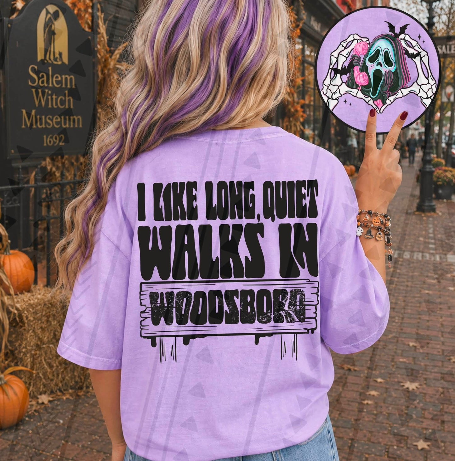 Long quiet walks in woodsboro (CC mock)