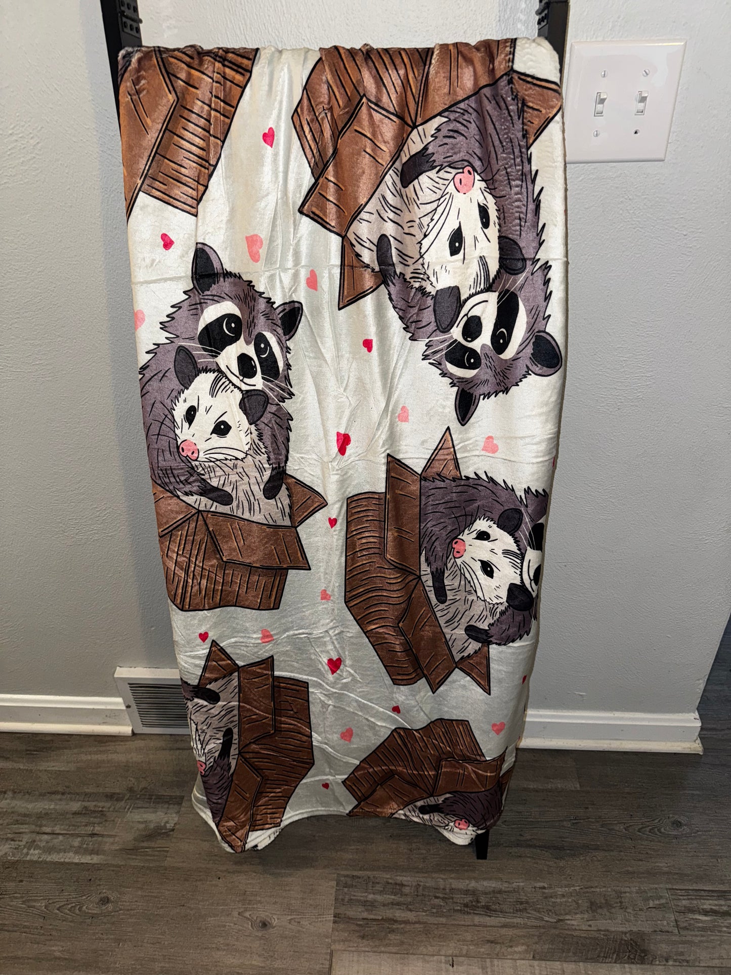 RACCOON BLANKET 60x80