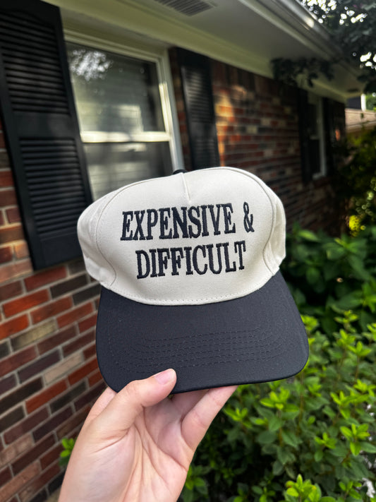 Embroidered hat