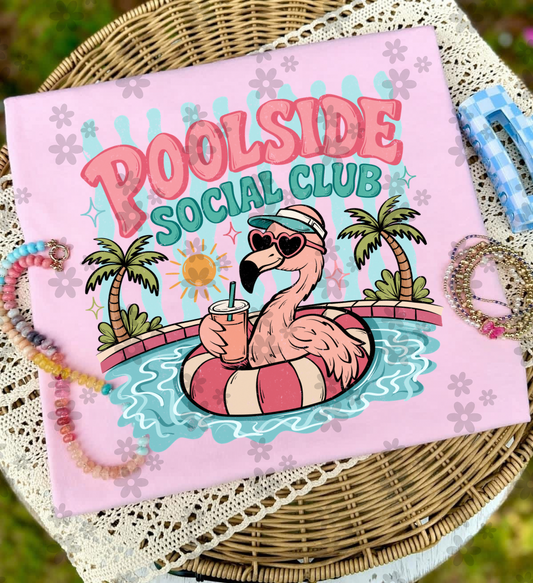 Poolside social club (comfort color mock)