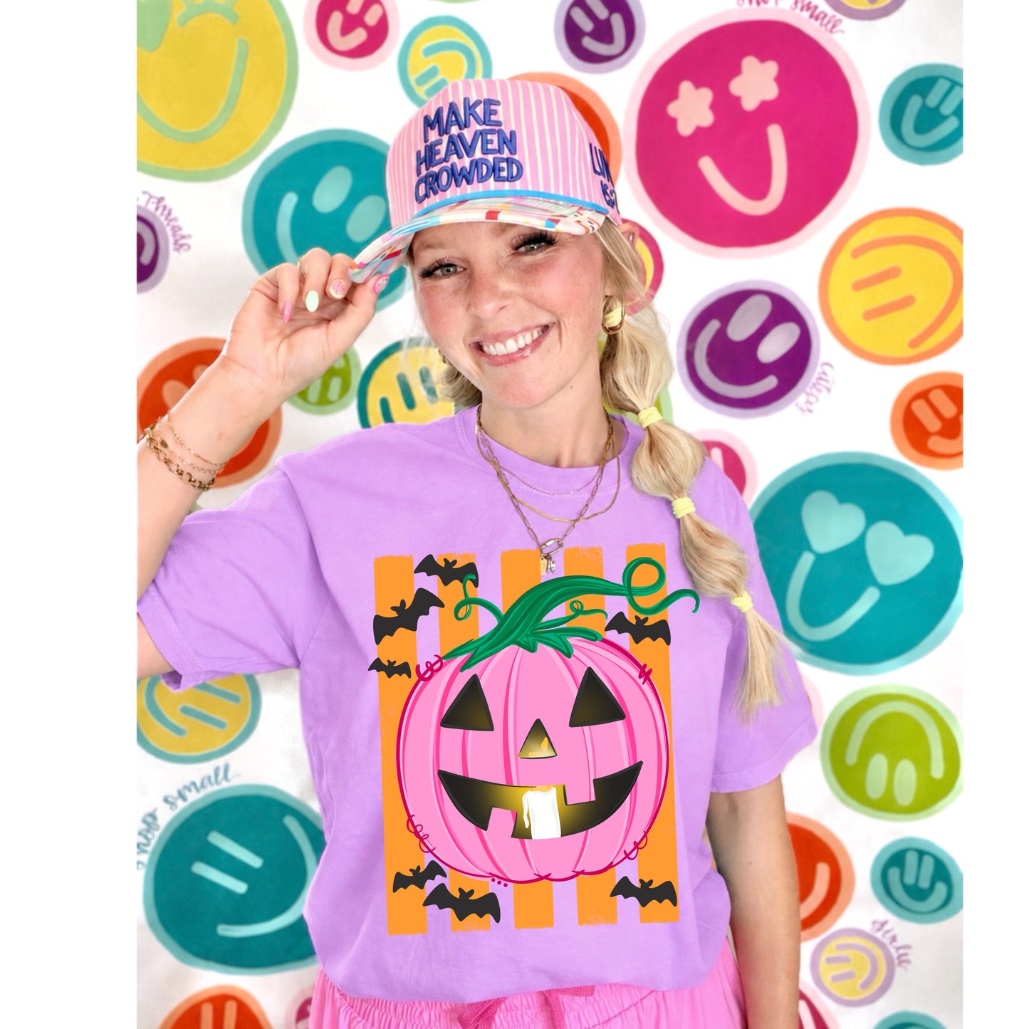 Pink pumpkin (comfort color mock)