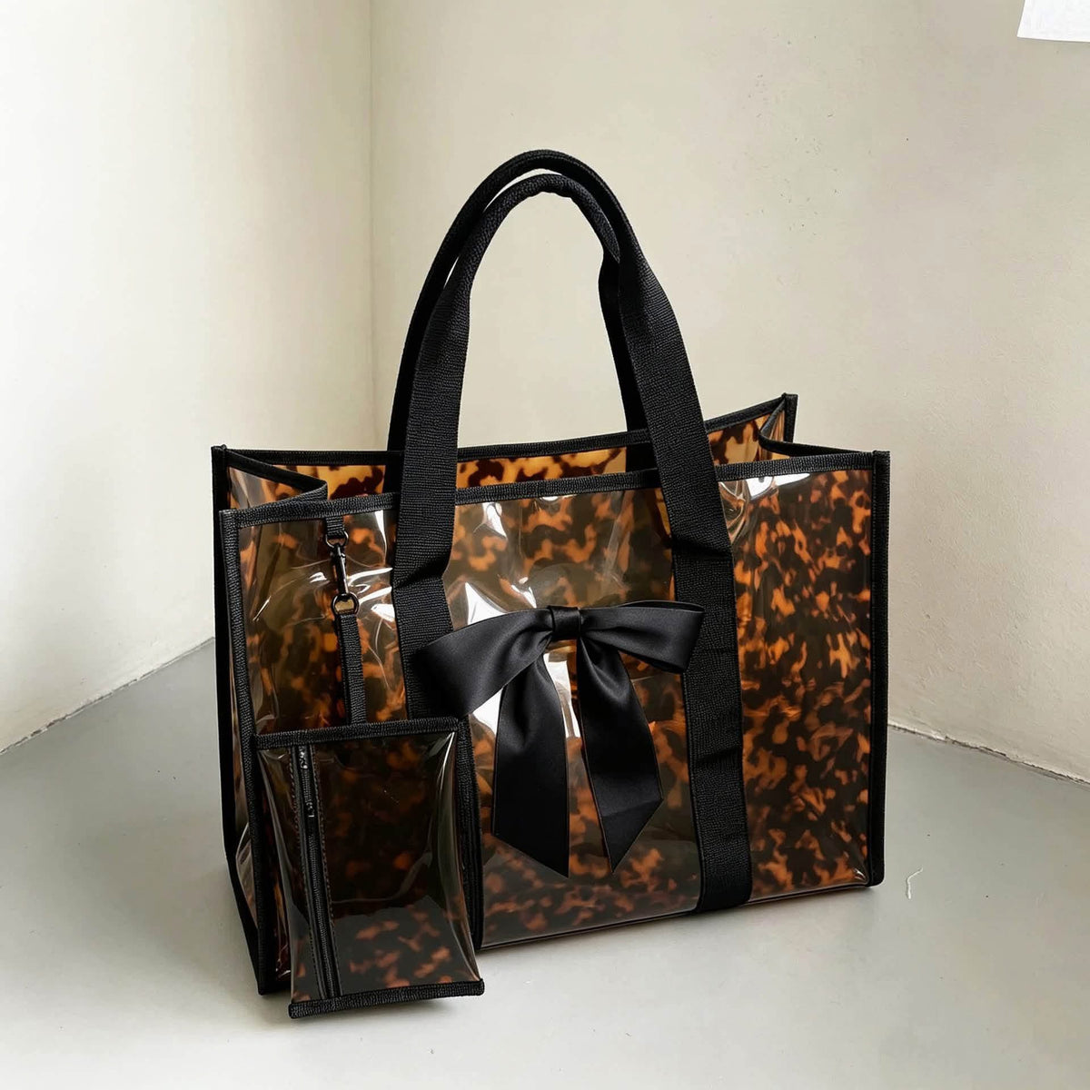 Leopard tote