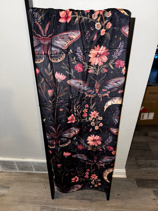 Night garden blanket 60x80