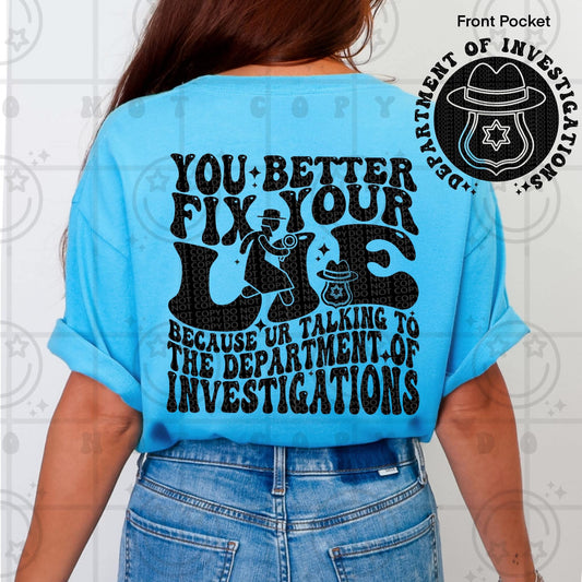Fix your lie