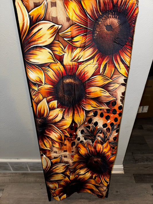 Sunflower blanket 60x80