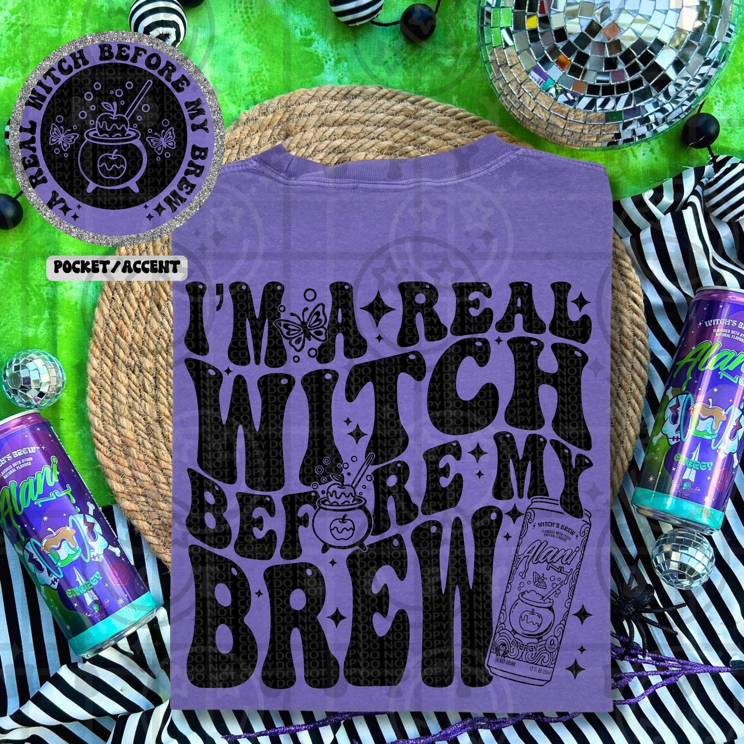 I’m a real witch before my brew