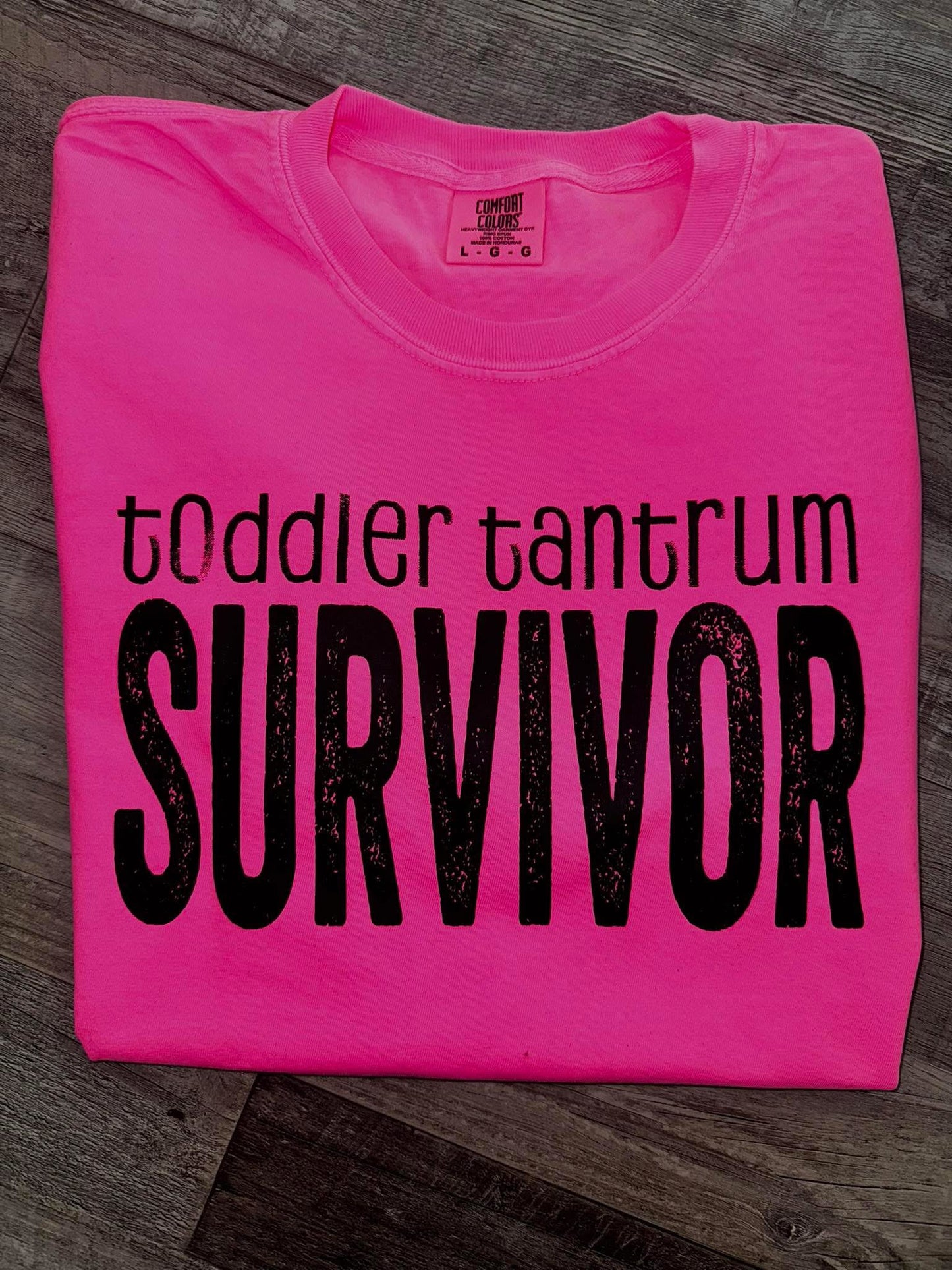 Large comfort color tshirt