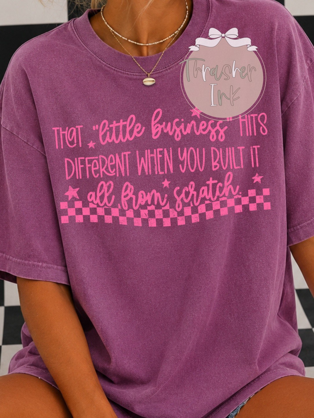 That little business hits different when you built it all from scratch (comfort color mock)