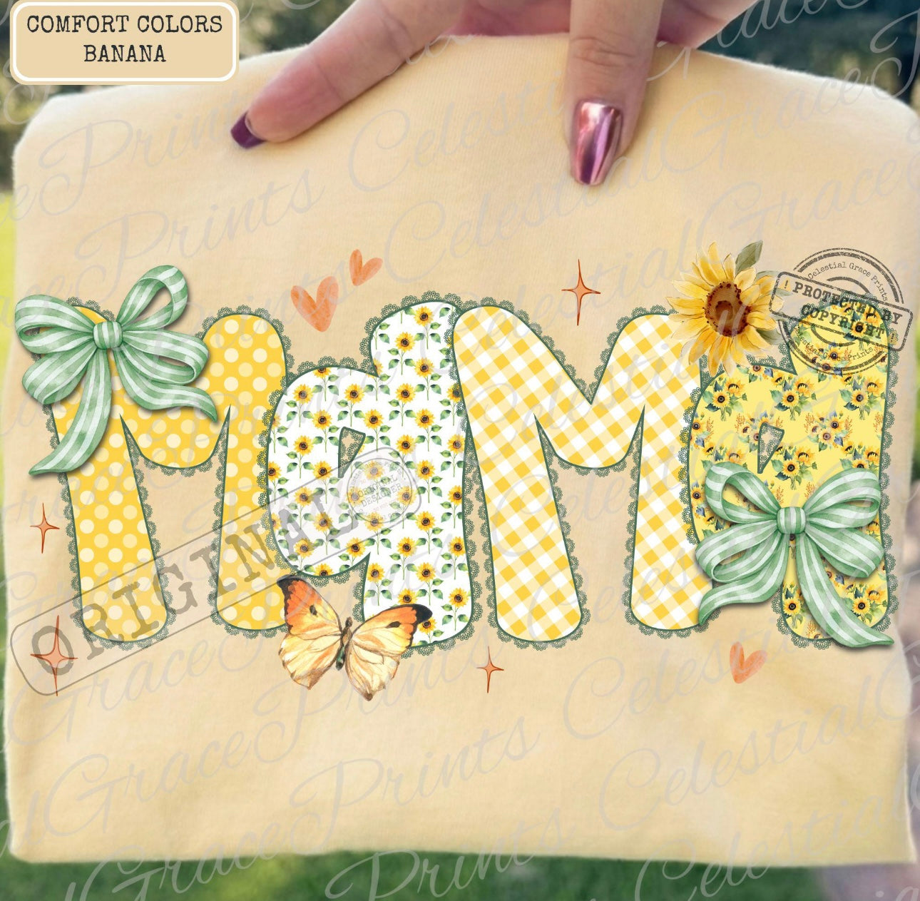 Mama (comfort color mock)