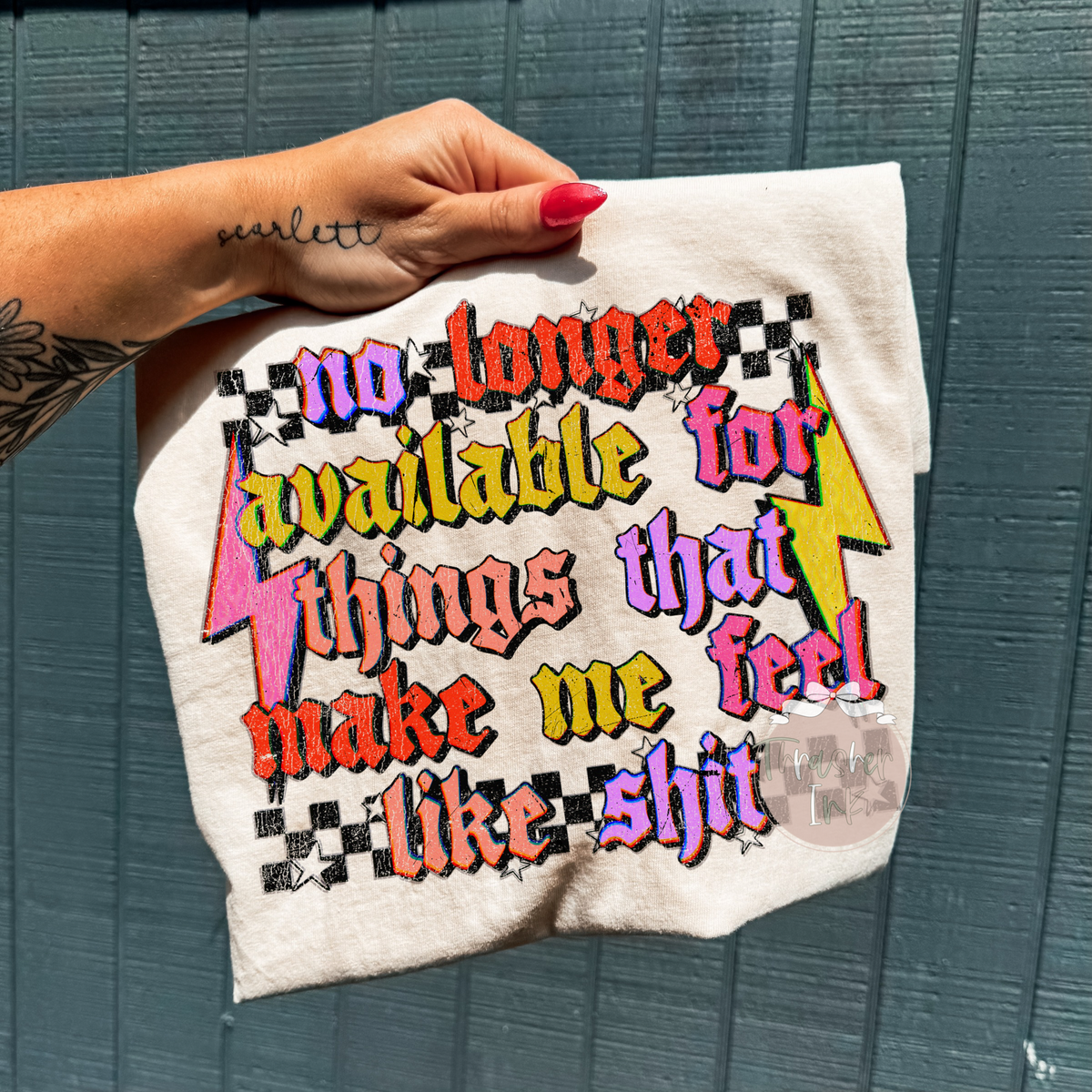 No longer available for things that make me feel like sh!t (comfort color mock)
