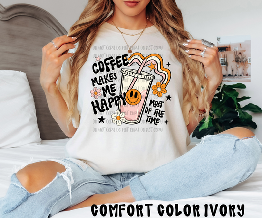Coffee makes me happy
