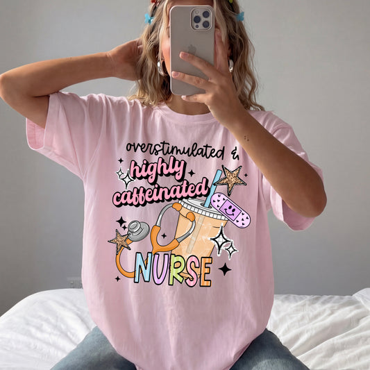 Highly caffeinated nurse