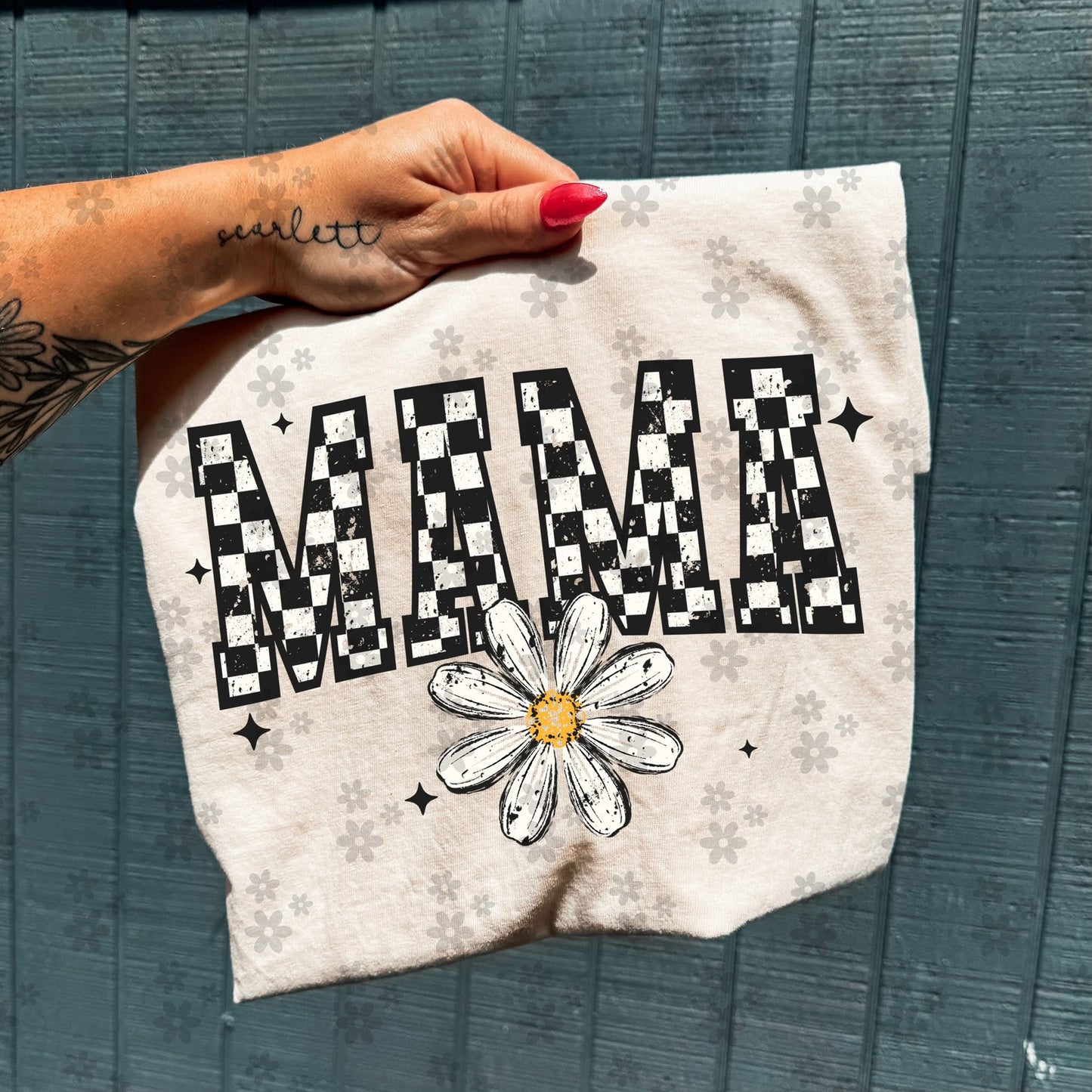 Mama (comfort color mock)