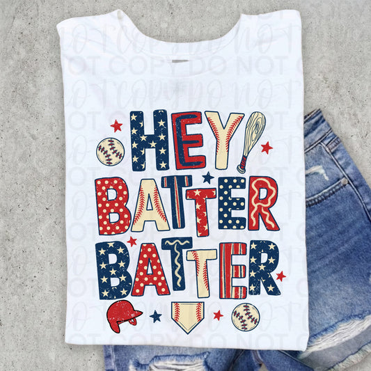 Hey batter batter