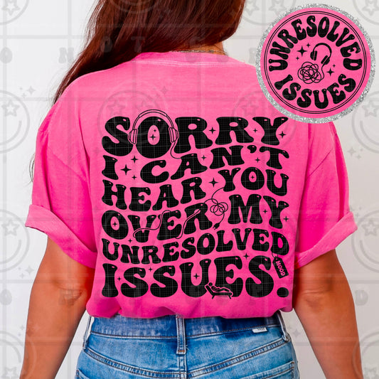 Sorry I can’t hear you (comfort color mock)