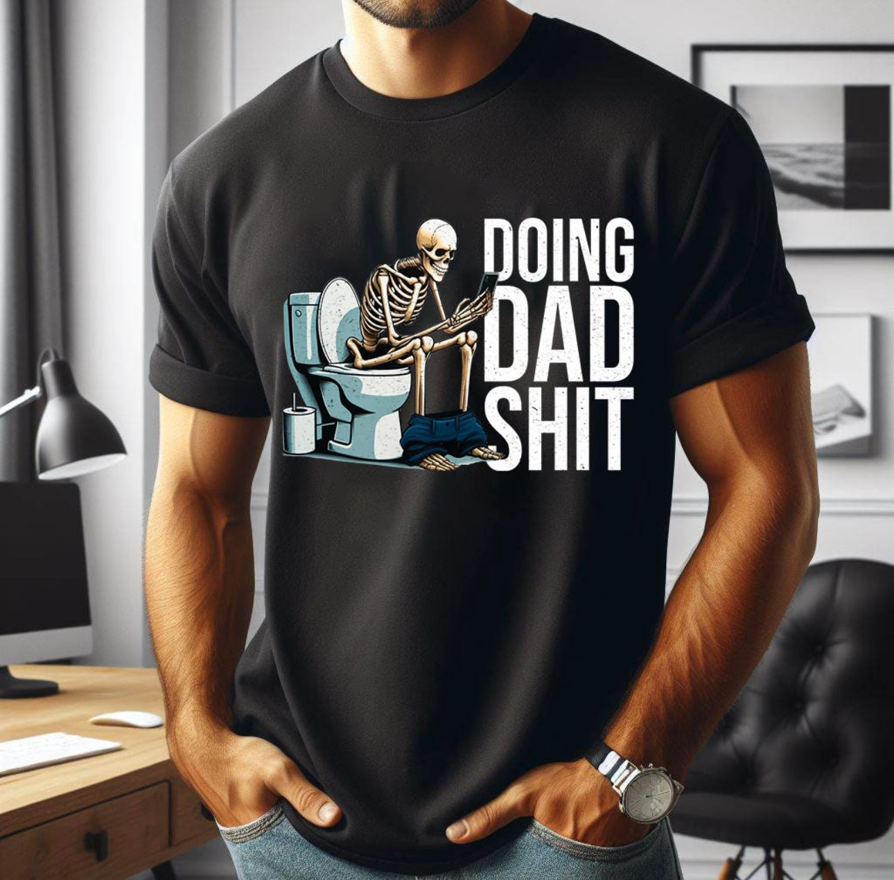 Doing dad shit