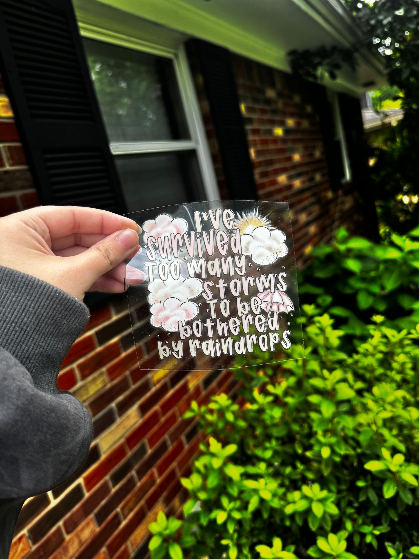 UV DTF decal