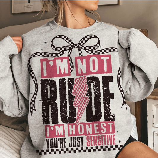I’m not rude