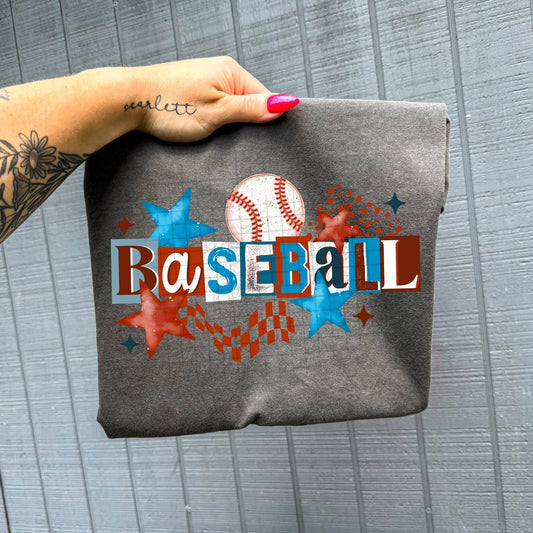 Baseball (comfort color mock)