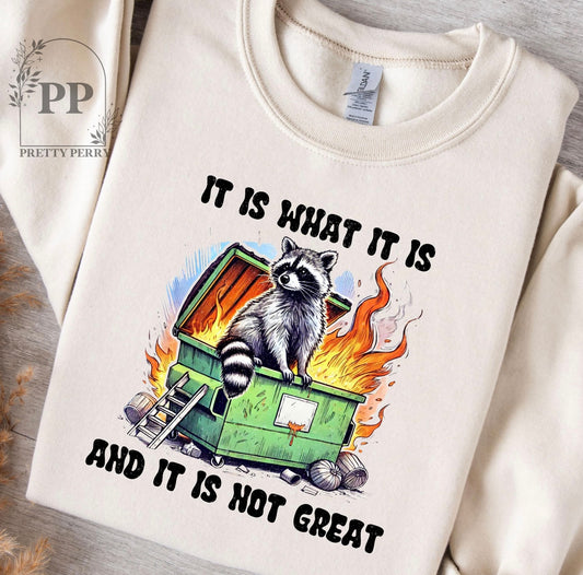 It is what it is and it is not great