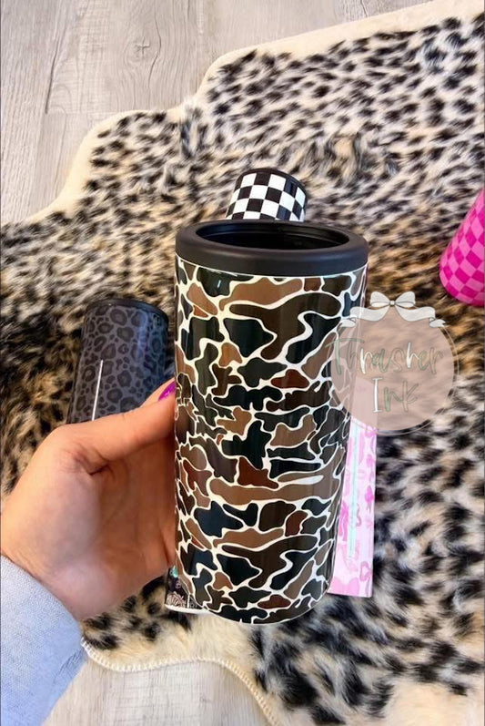 Slim can koozie
