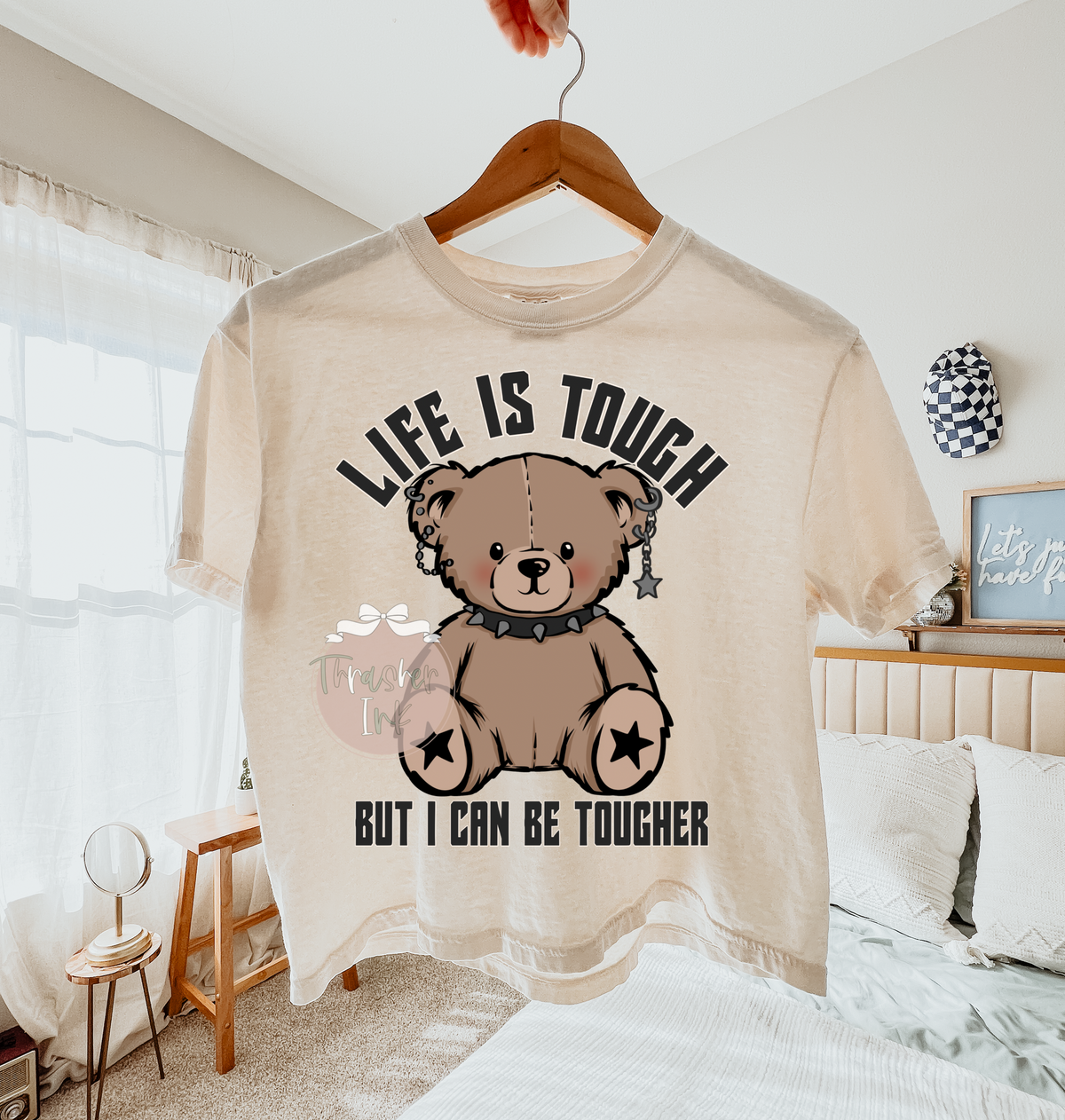 Life is tough (comfort color mock)
