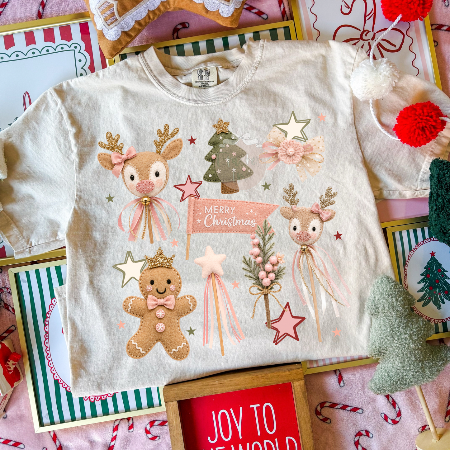 Merry Christmas (comfort color mock)