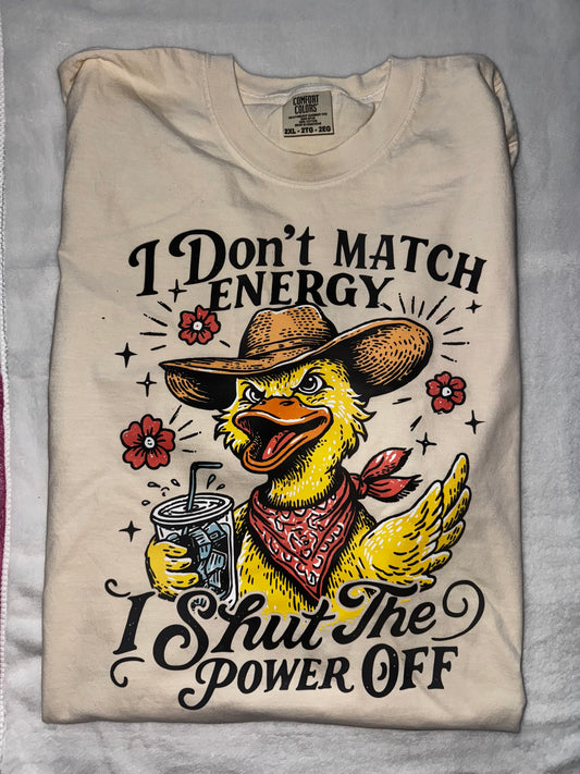 2XL comfort color tee