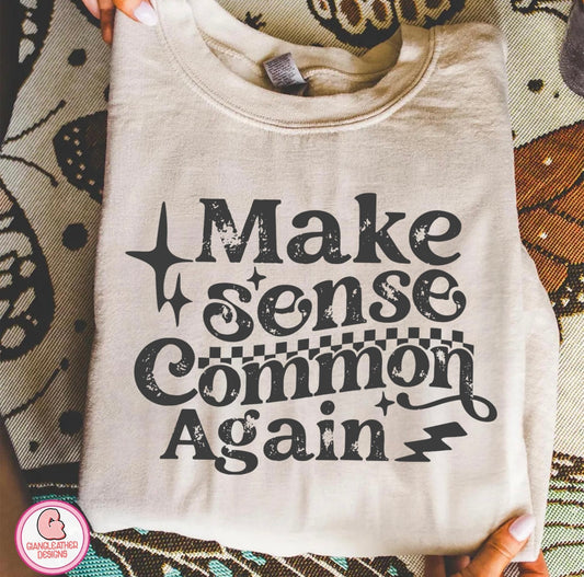 Make sense common again