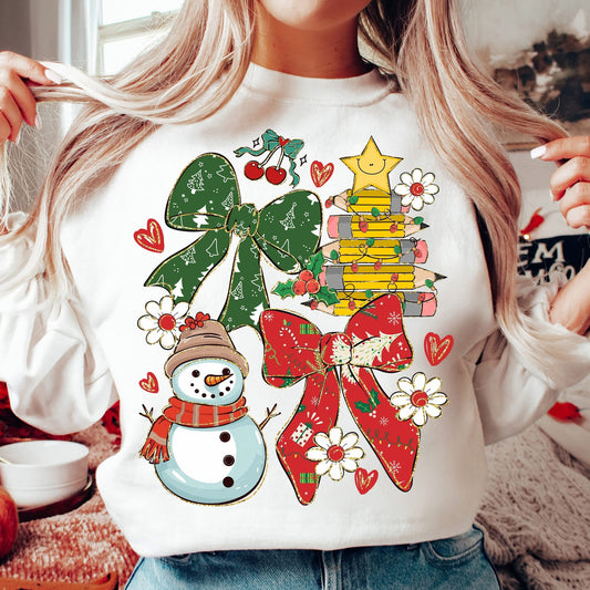 Snowman bow