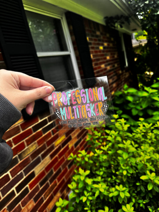 UV DTF decal