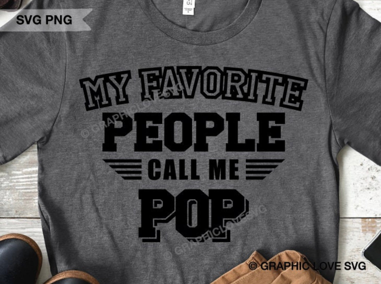 My favorite people call me pop