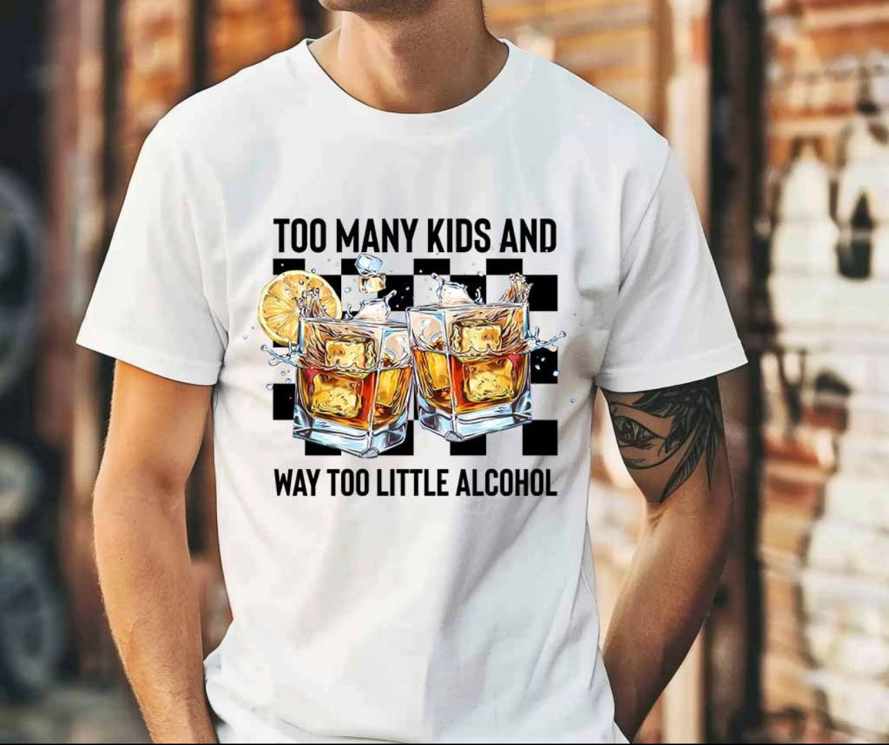 To many kids way too little alcohol