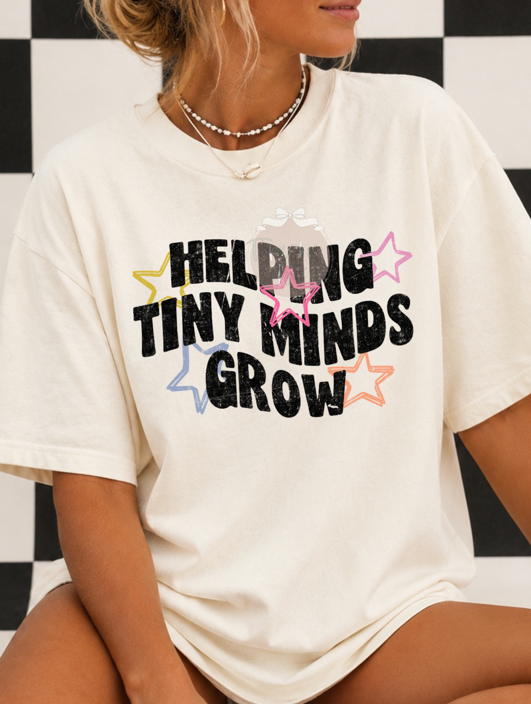 Helping tiny minds grow (comfort color mock)