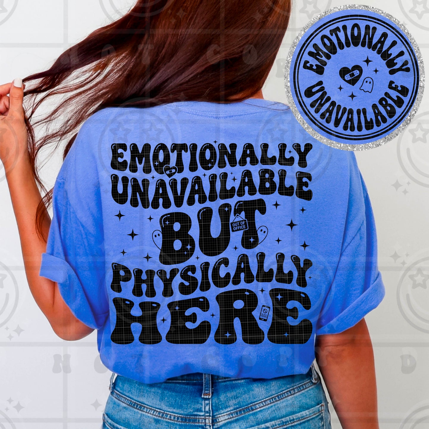 Emotionally unavailable (comfort color mock)