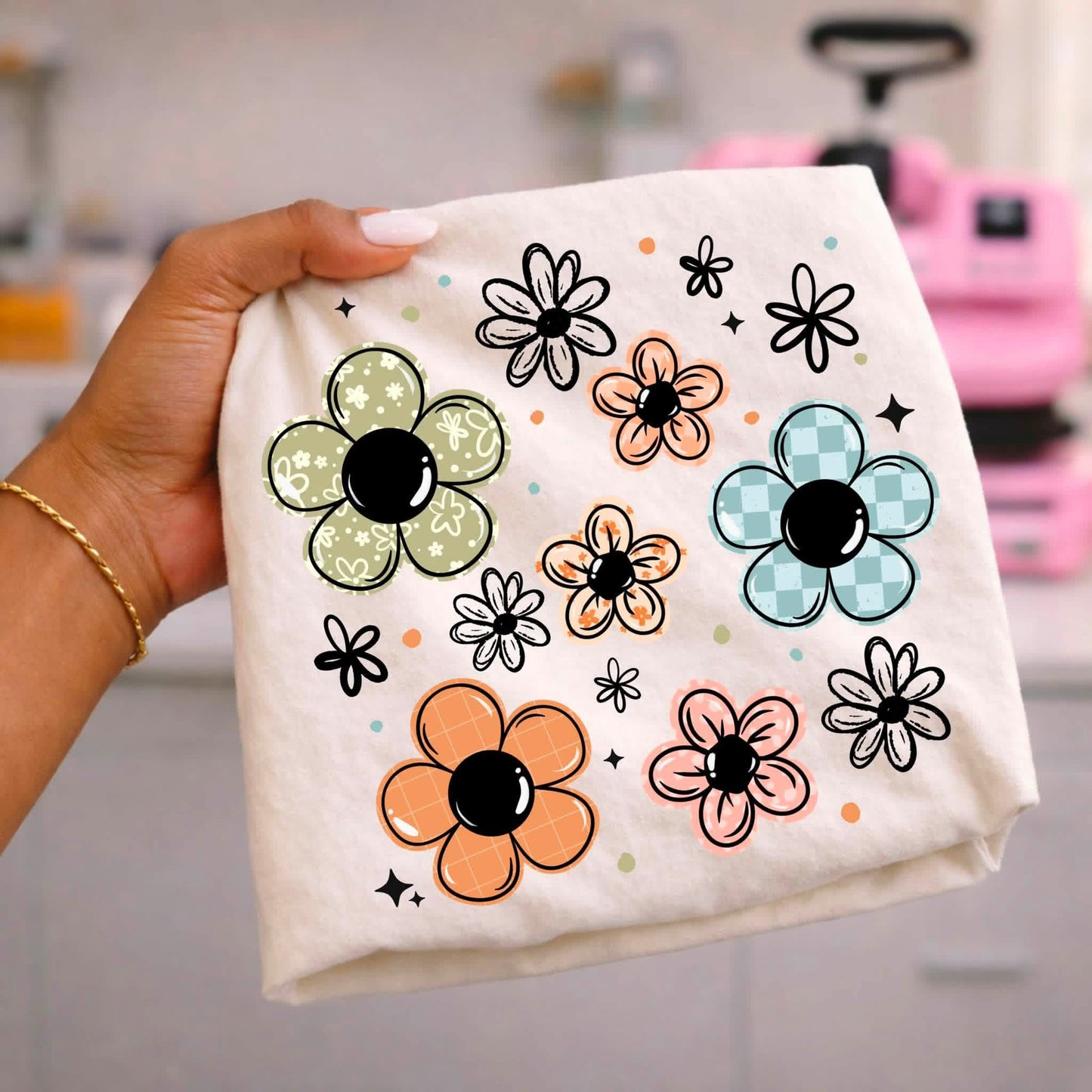 Flowers (comfort color mock)