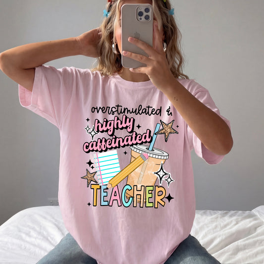 Highly caffeinated teacher
