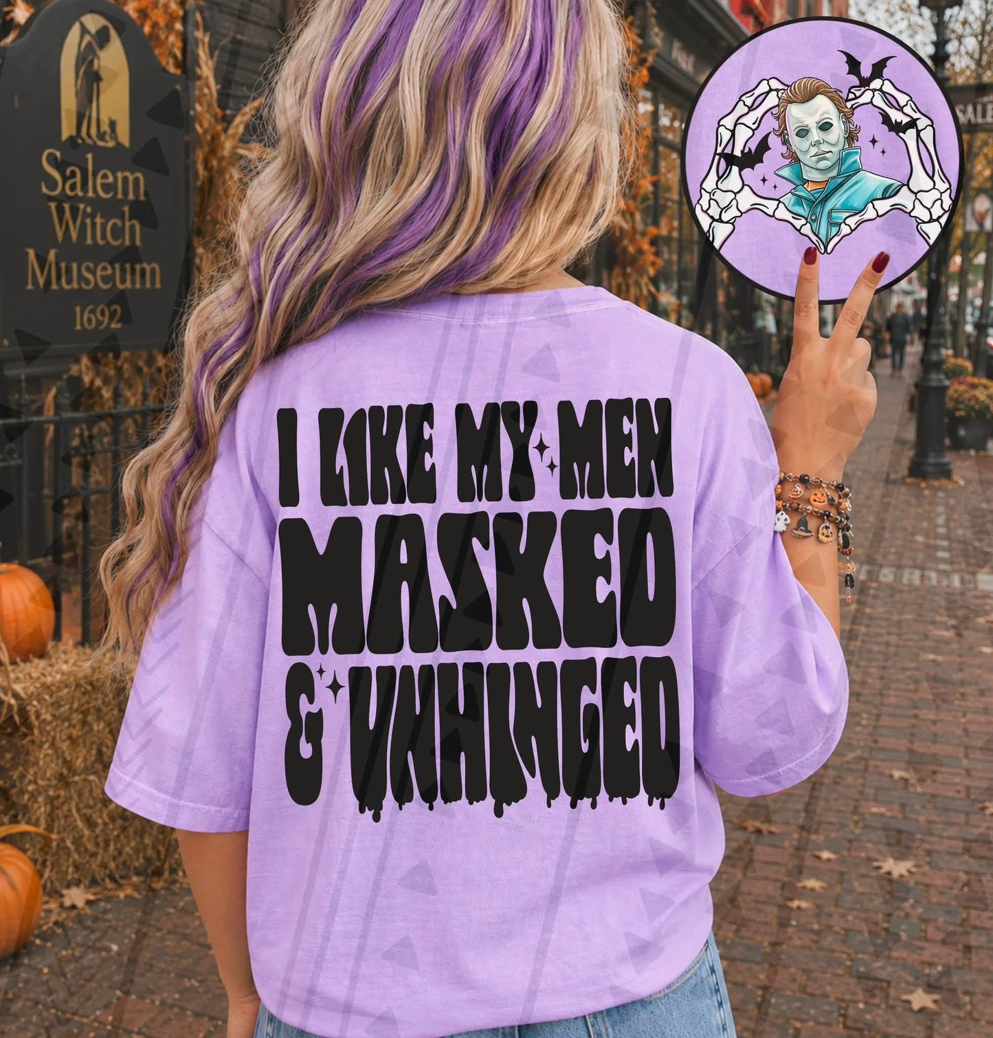 Masked and unhinged (CC mock)