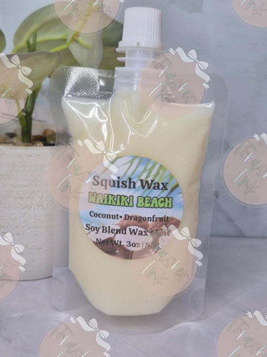 Squish wax melt