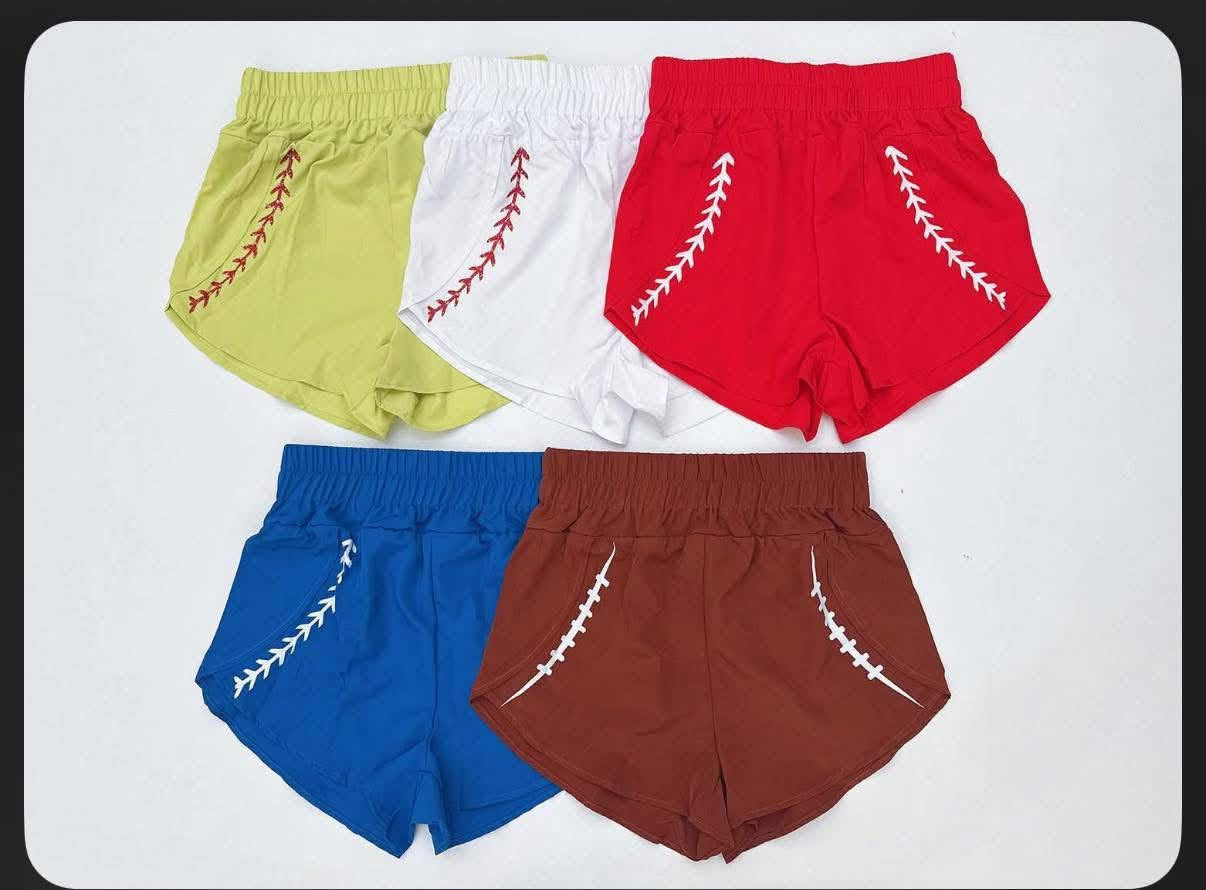 Adult high waist softball / baseball / football shorts