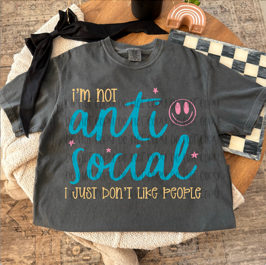 Not antisocial