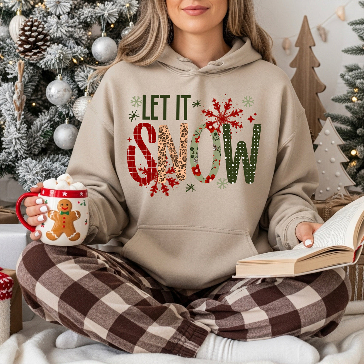 Let it snow (Gildan mock)