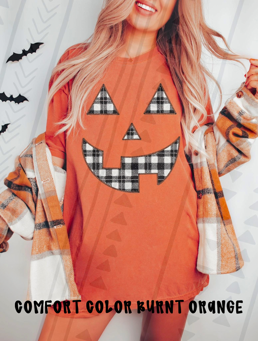 Checkered pumpkin