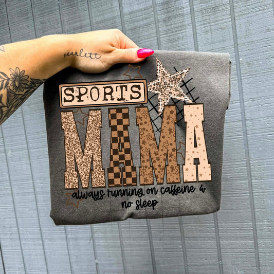 Sports mama (pepper comfort color mock)