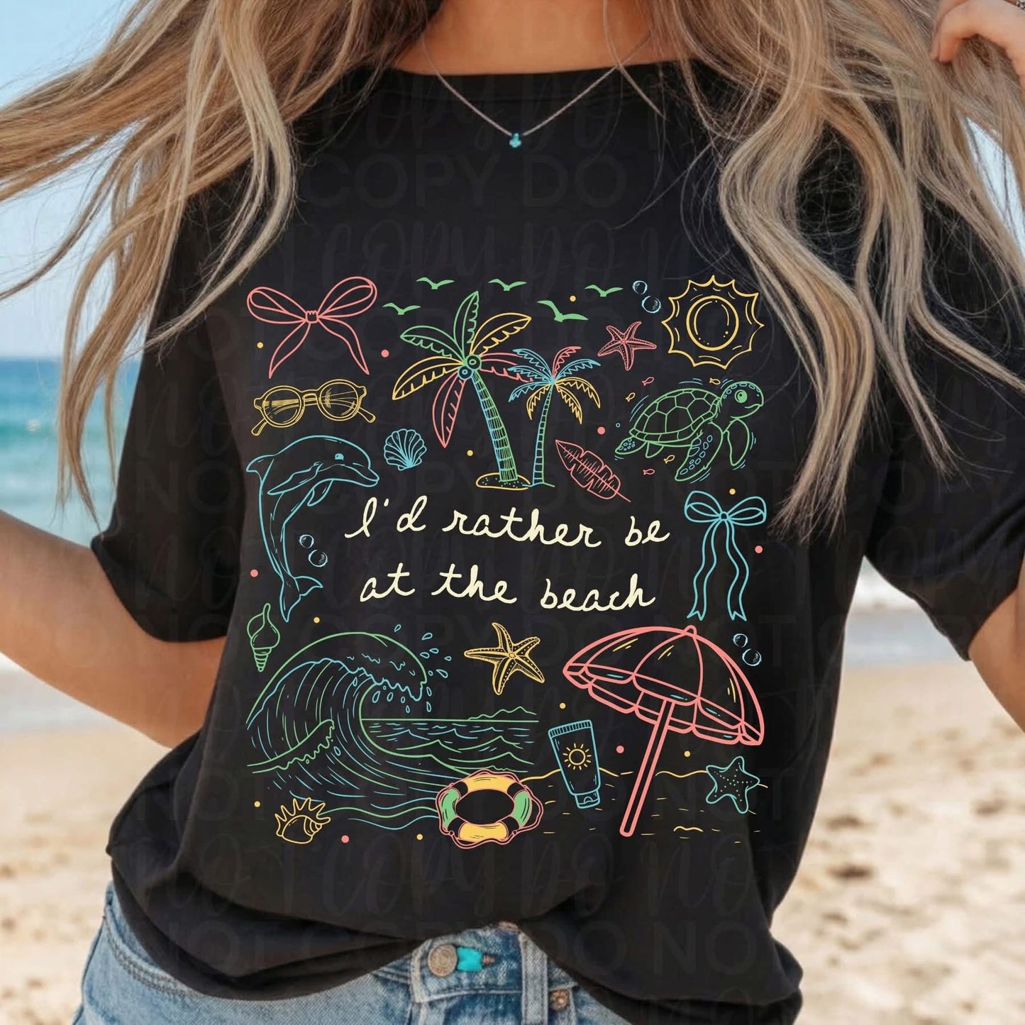 I’d rather be at the beach