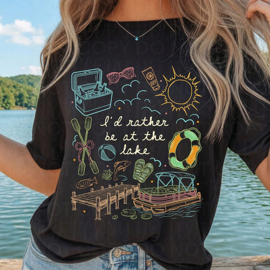 I’d rather be at the lake