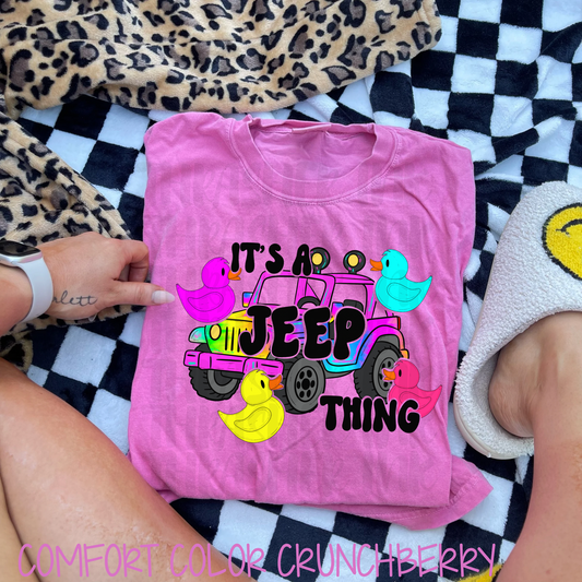 It’s a jeep thing