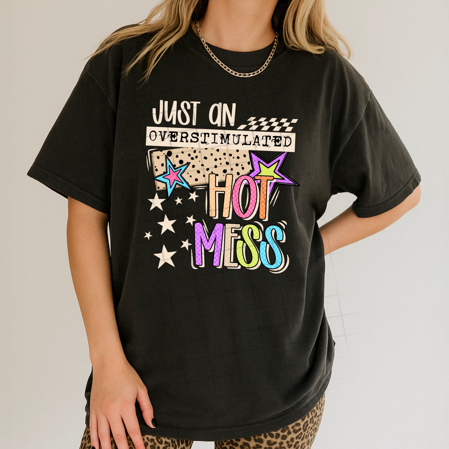 Overstimulated hot mess