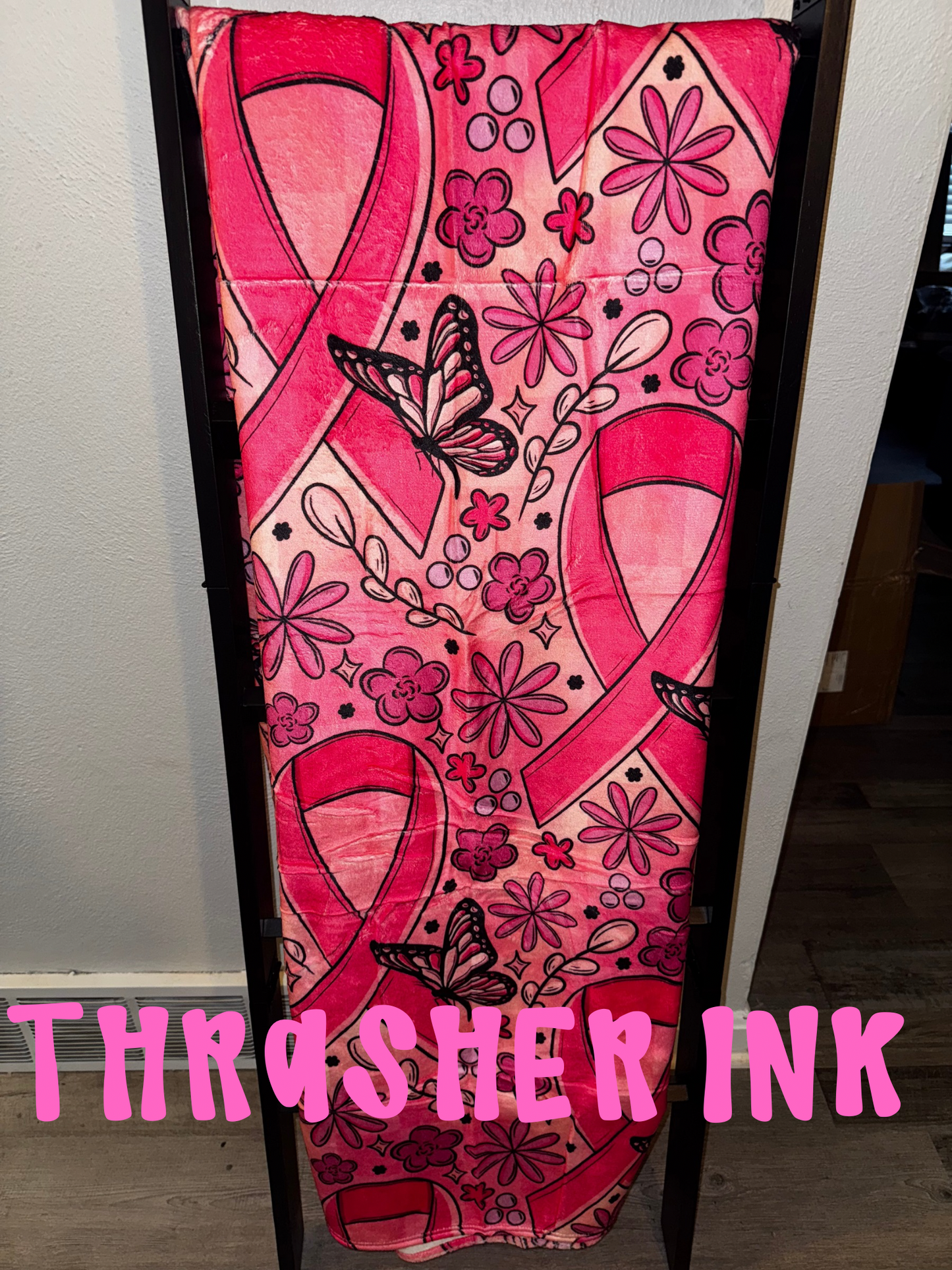 Breast cancer blanket 60x80
